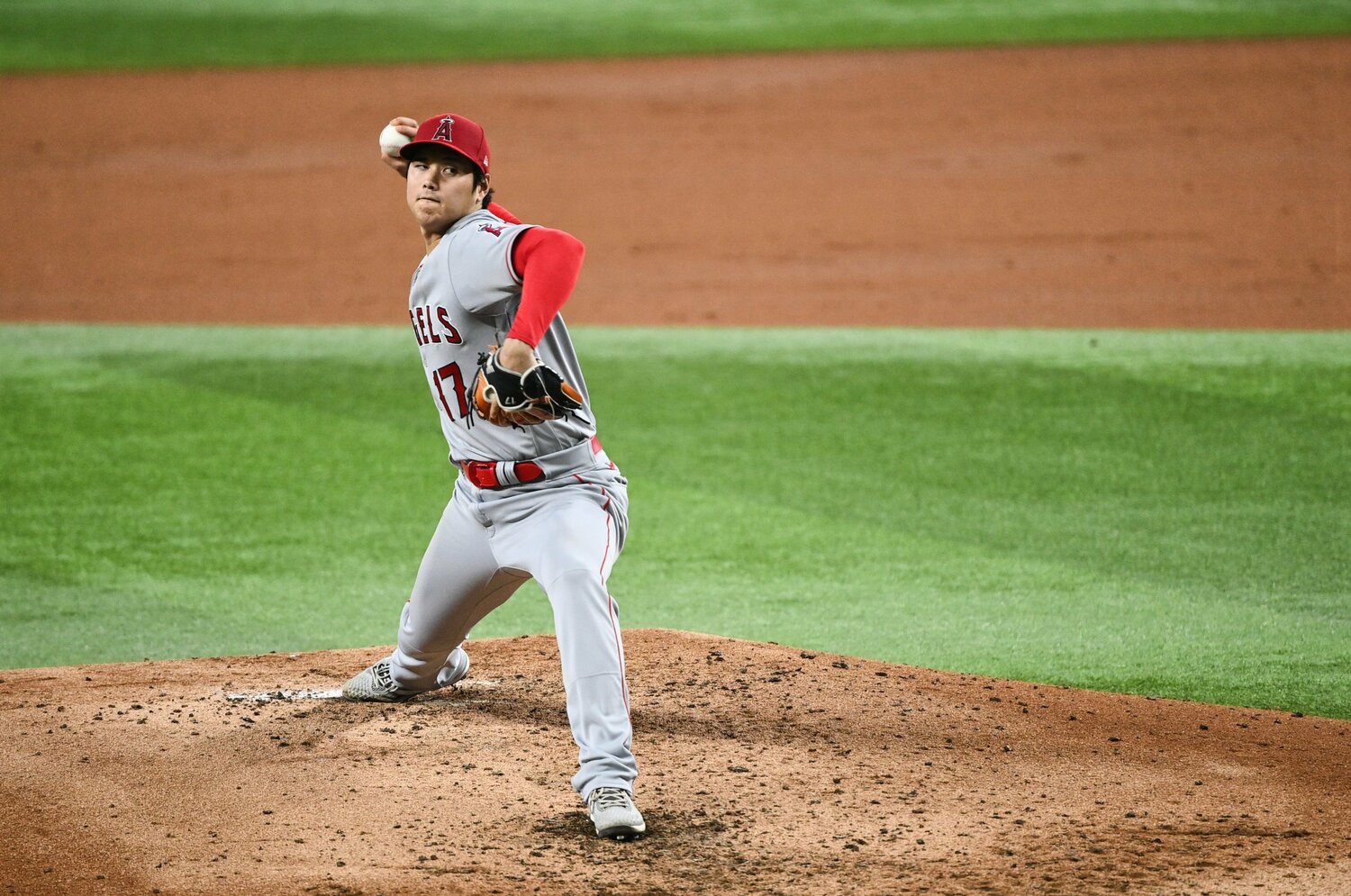 前例のない「二刀流」の大谷について、アメリカメディアも評価に戸惑い続けているのは事実だ　©Nanae Suzuki