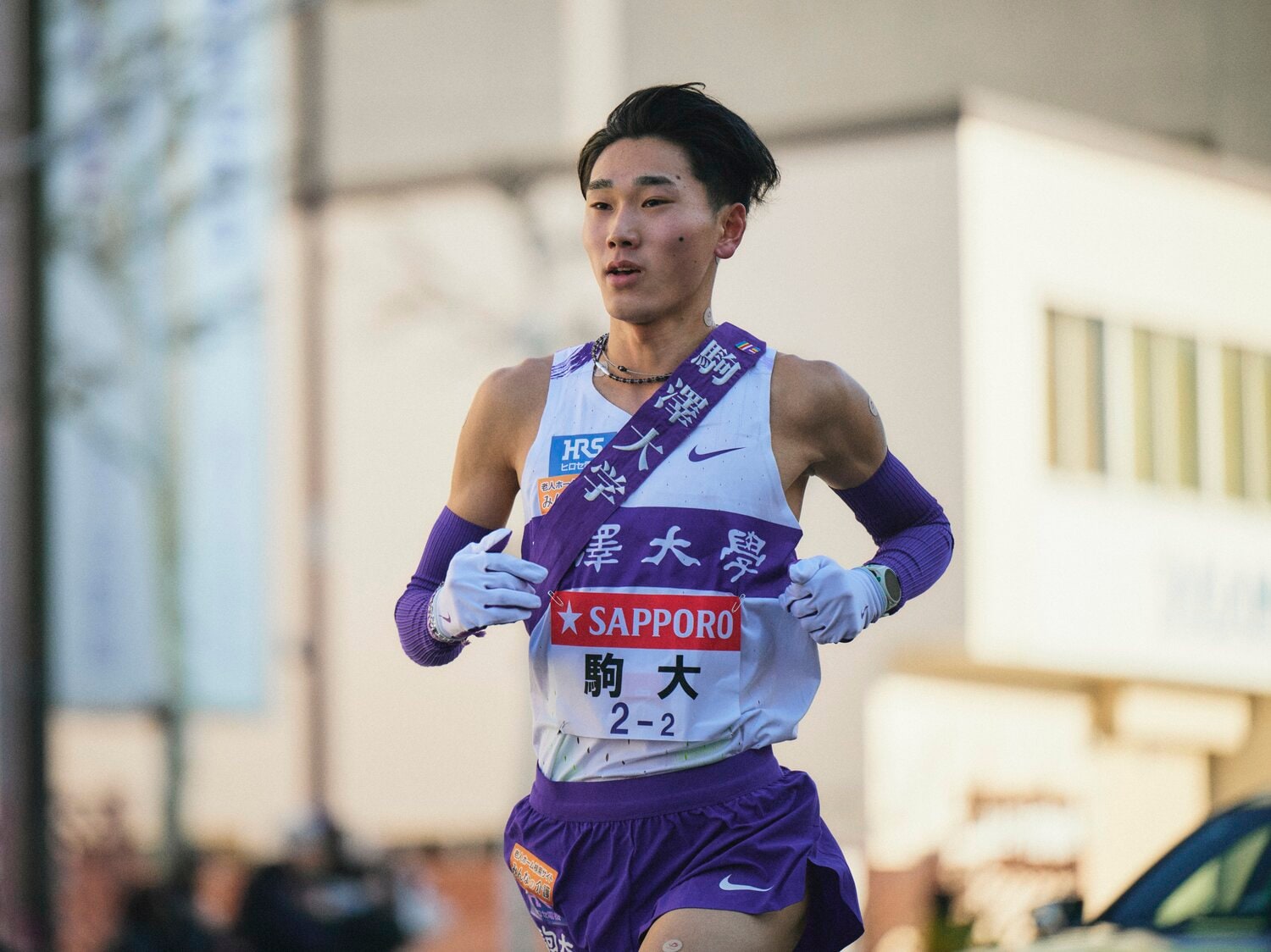 2区を任された篠原倖太朗　©Yuki Suenaga