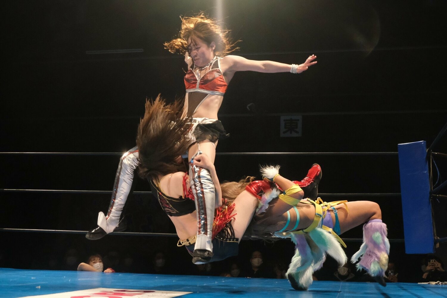 COLOR'S旗揚げ大会メインではSAKI＆清水が堀田＆川畑と対戦