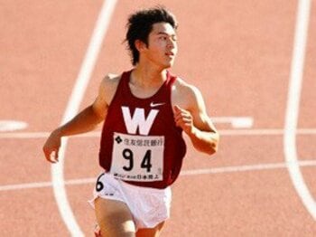 男子陸上100mに新ヒーロー誕生！20歳の江里口匡史、世界への挑戦。＜Number Web＞ photograph by Tamon Matsuzono