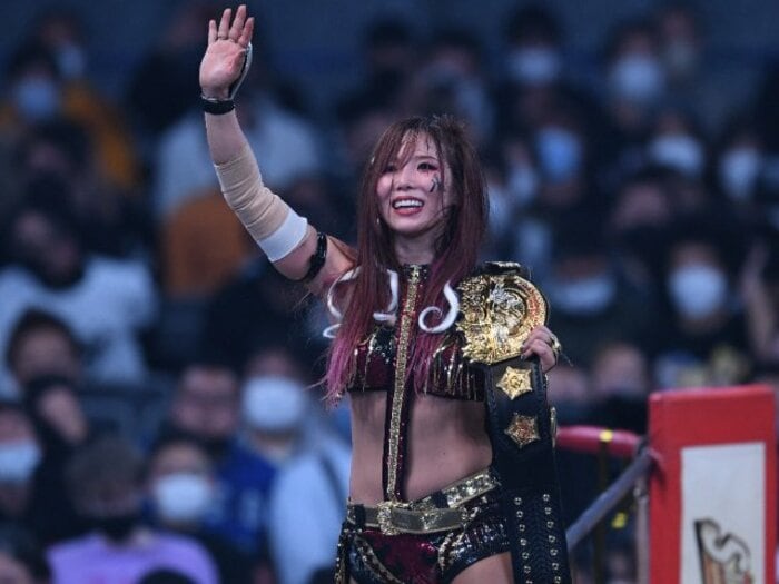 KAIRIvs岩谷麻優、IWGP女子王座戦はエモーショナルな激闘に…KAIRIに聞く“インセイン・エルボーに込めたもの”「気持ちをぶつけ合いたかった」<Number Web> photograph by Masashi Hara