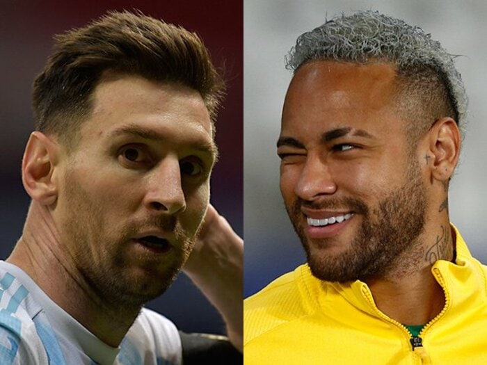 “全11ゴールに絡む点取り屋＋司令塔”メッシが無冠返上か、ネイマールの返り討ちか… コパ・アメリカ宿敵決戦がアツい理由＜Number Web＞ photograph by Getty Images