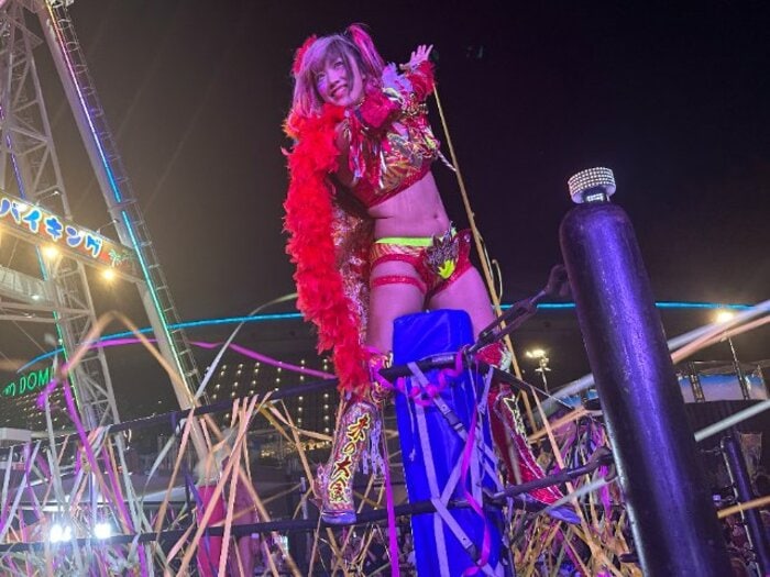 「1600万円の赤字」からウナギ・サヤカが再出発…まさかのドーム屋外興行で見えた“らしさ”「（これまでは）ちょっと無理してた」「見たか朝倉未来！」＜Number Web＞ photograph by Norihiro Hashimoto