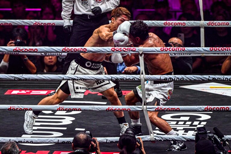 井上尚弥vs.ムロジョン・アフマダリエフ。9月14日、IGアリーナ　©Takuya Sugiyama