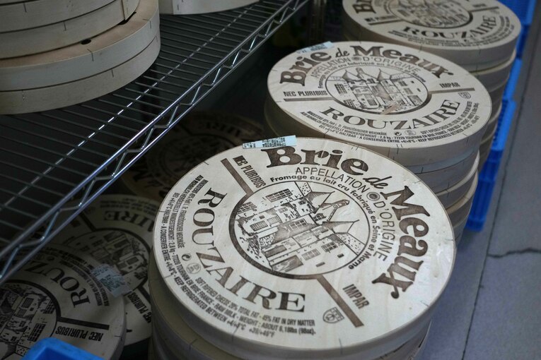 フランスから空輸された「チーズの王様」ブリー・ド・モー