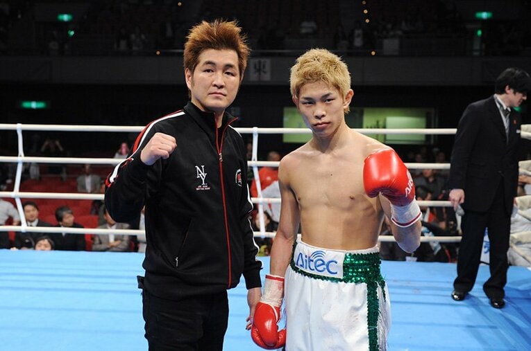 井岡一翔 ／ photograph by AFLO