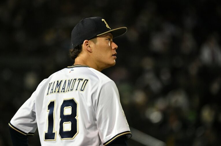 中嶋監督から神戸でのマウンドを託されたオリックス山本由伸。日本一は逃したものの、エースとしての仕事は果たした ／ photograph by Hideki Sugiyama