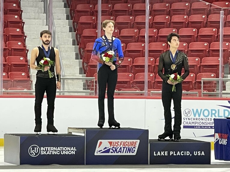 4アクセル世界初成功となったイリア・マリニン　©Akiko Tamura