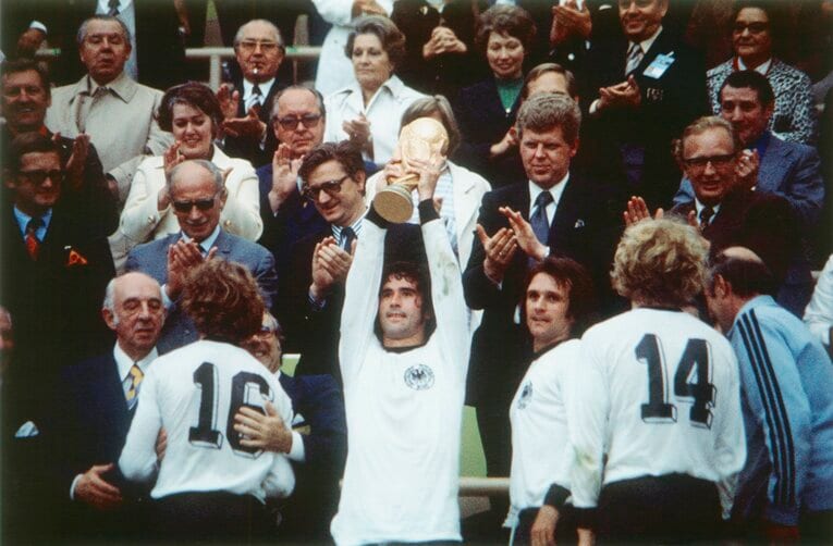 1974年のワールドカップでは決勝で見事なゴールを決め、母国にビッグタイトルをもたらした©Getty Images