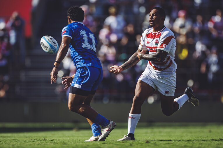 WTBマロ・ツイタマ（静岡ブルーレヴズ）©︎Kiichi Matsumoto