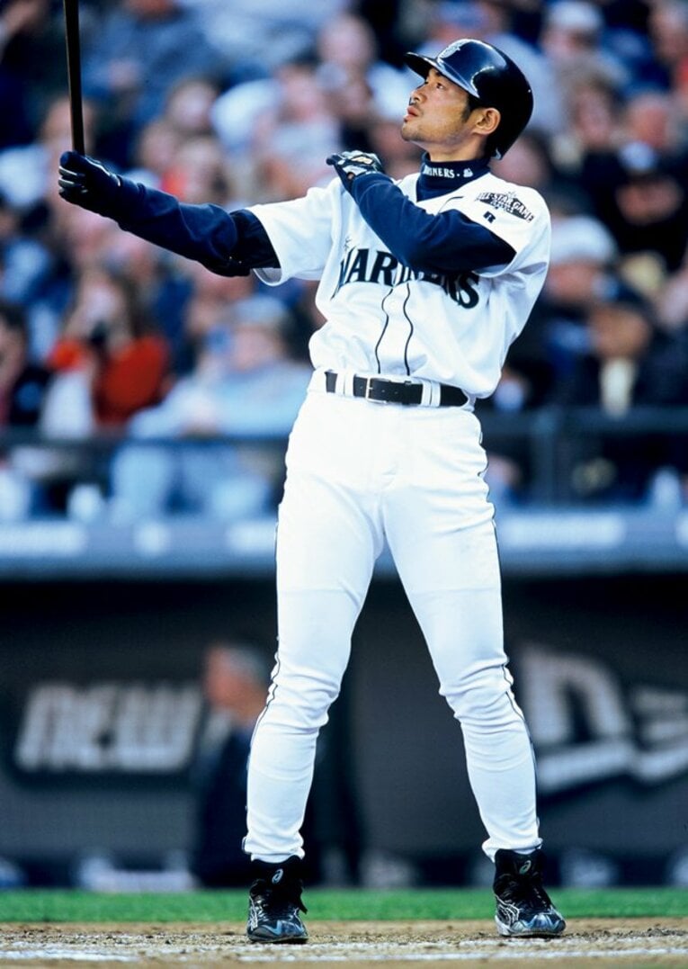 マリナーズ時代のイチロー　©︎Naoya Sanuki