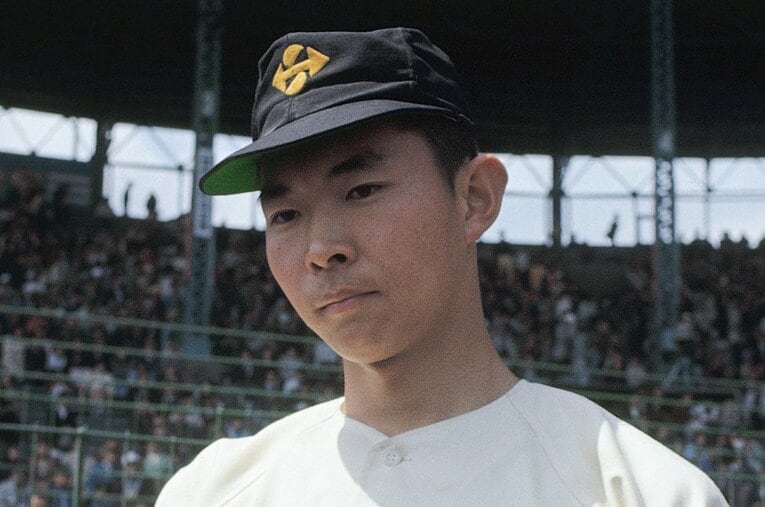 1973年春、初めて甲子園のマウンドに立った怪物・江川卓 ／ photograph by JIJI PRESS