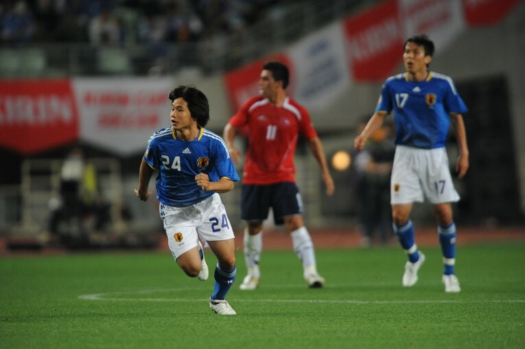 2009年5月27日、キリンカップ・チリ戦　©︎Naoya Sanuki
