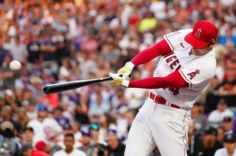 HRダービーの大谷©Getty Images