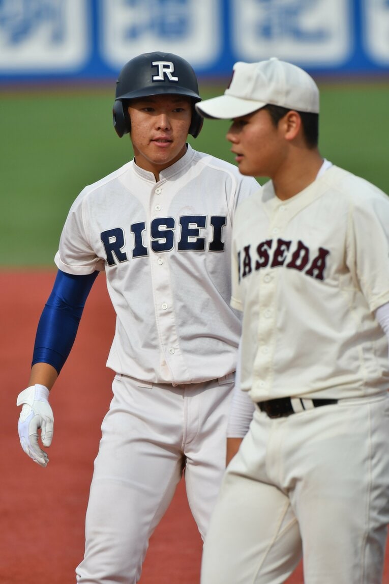 2016年明治神宮大会（左は履正社・安田尚憲）　©︎Hideki Sugiyama