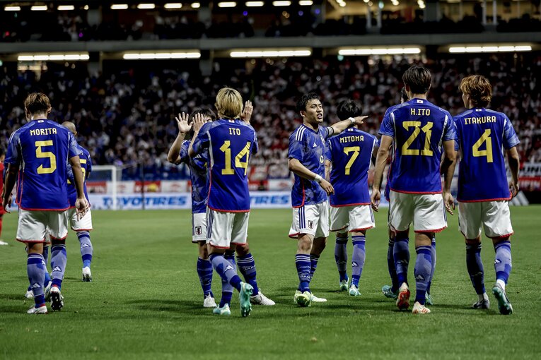 6月のペルー戦　©Kiichi Matsumoto