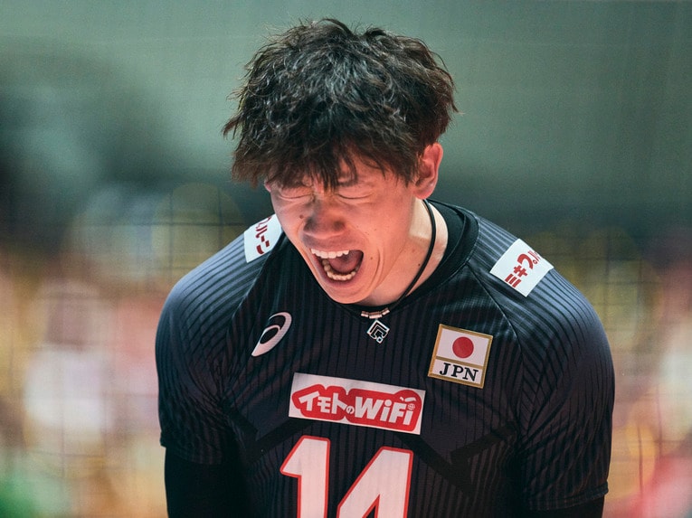 石川祐希（パリ五輪予選トルコ戦）©︎Yuki Suenaga