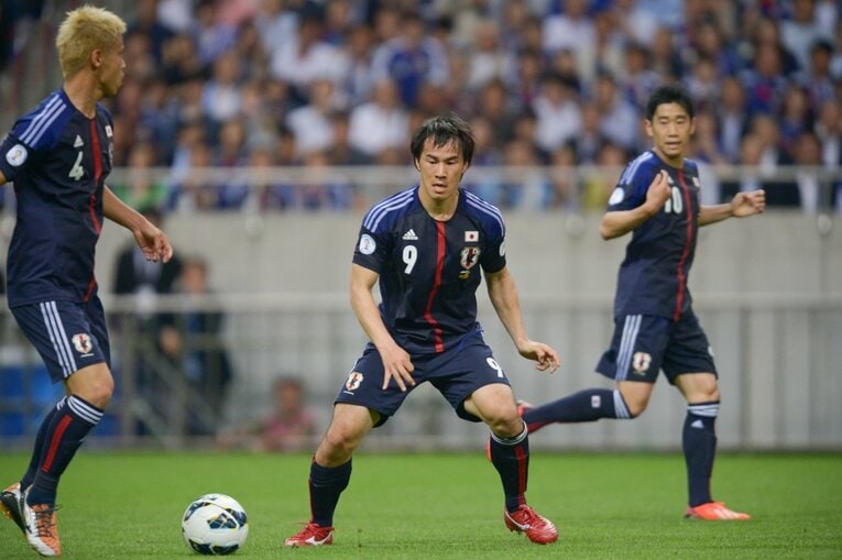 2013年の日本vsオーストラリア　©Sports Graphic Number