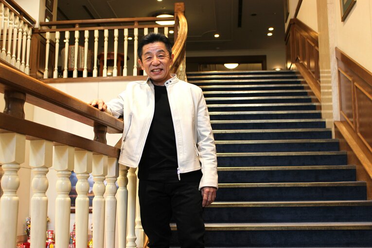 引退後も体重をキープしながら、ゆっくりとした時間を過ごしている　©Number Web