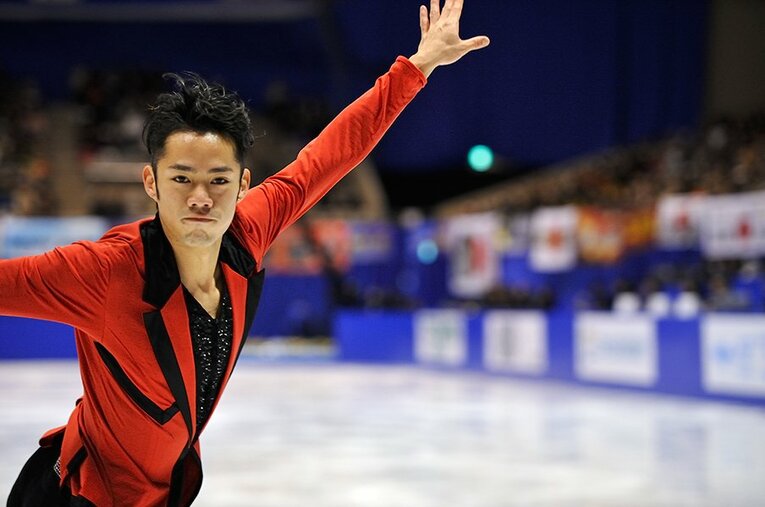 2012年　全日本フィギュア ／ photograph by Takuya Sugiyama