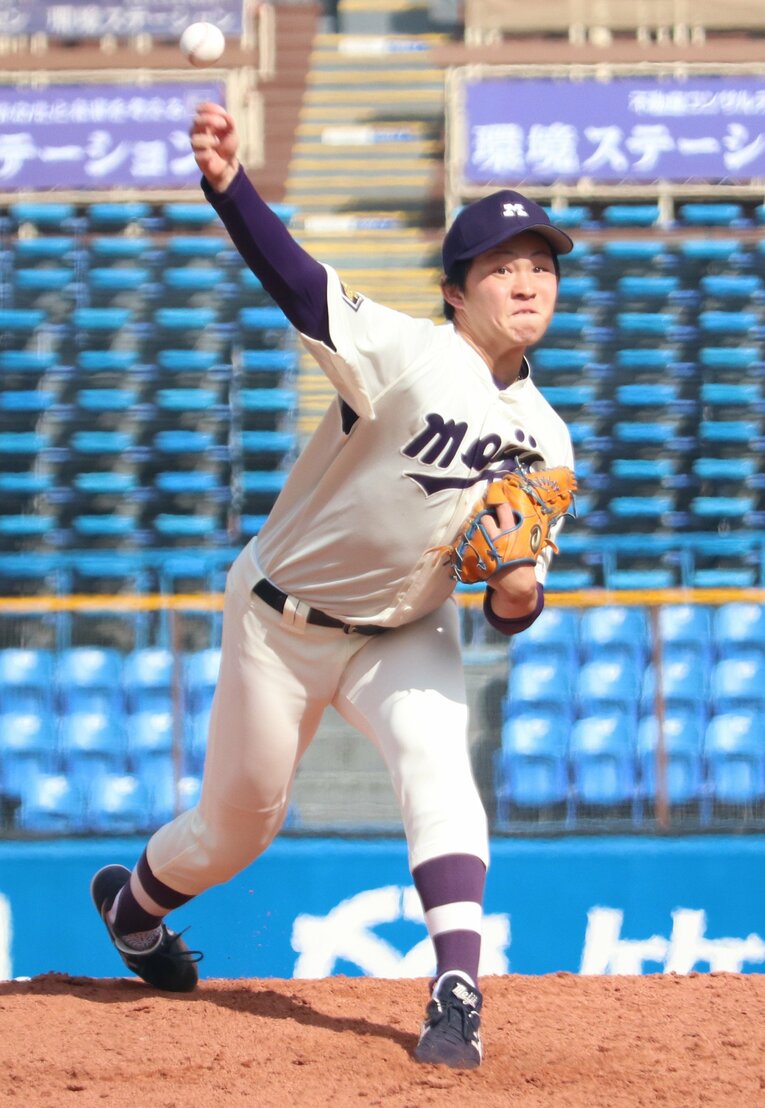 明大時代の竹田　©JIJI PRESS