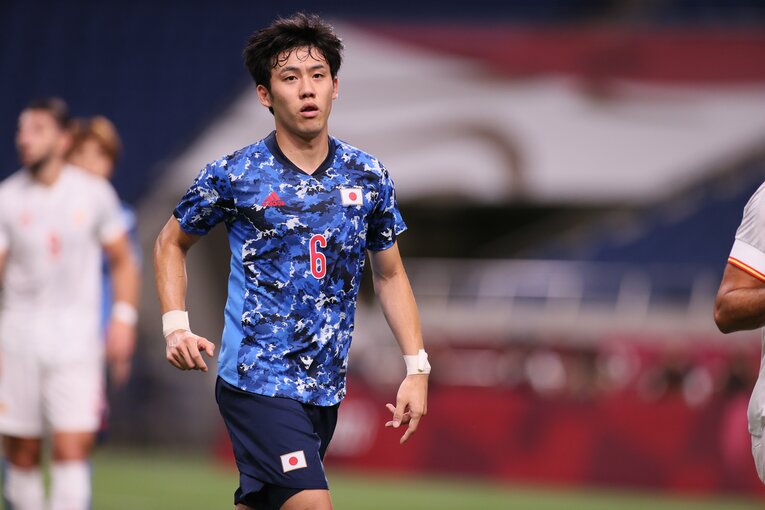 遠藤航（2021年東京五輪）©︎JMPA