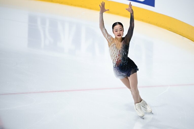 木下グループ杯、島田麻央のSP演技　©️Asami Enomoto