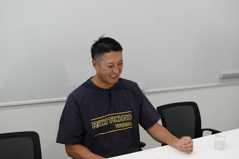 インタビューに答える現在の藤田太陽氏　©NumberWeb