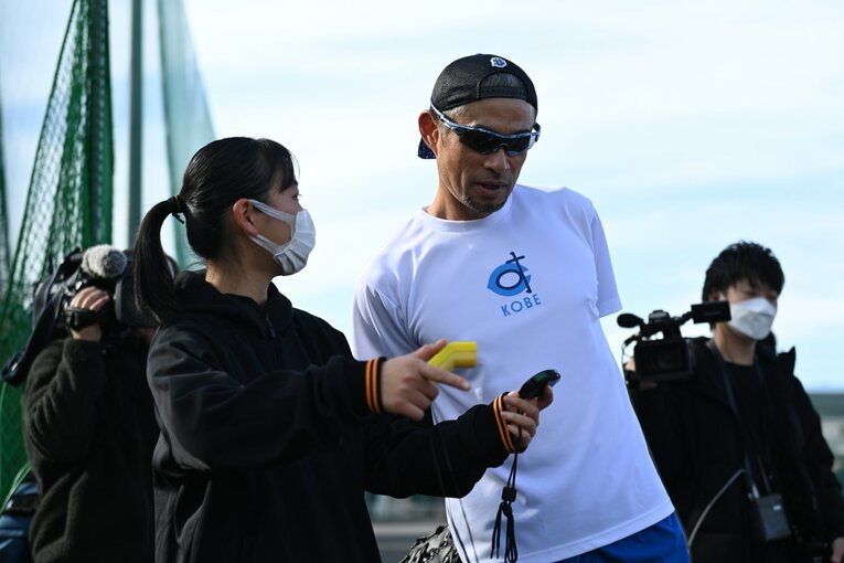 22年12月の富士高校の練習　©Naoya Sanuki