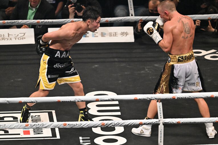 2022年12月13日／ポール・バトラー戦（WBA・WBC・IBF・WBO世界バンタム級王座統一戦）©Naoya Sanuki