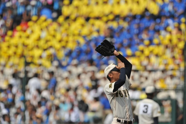 東洋大姫路時代の原樹理　©Hideki Sugiyama