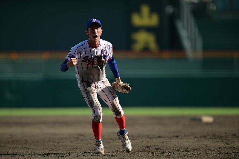 この試合のゲームチェンジャーになった仲井　　©Hideki Sugiyama