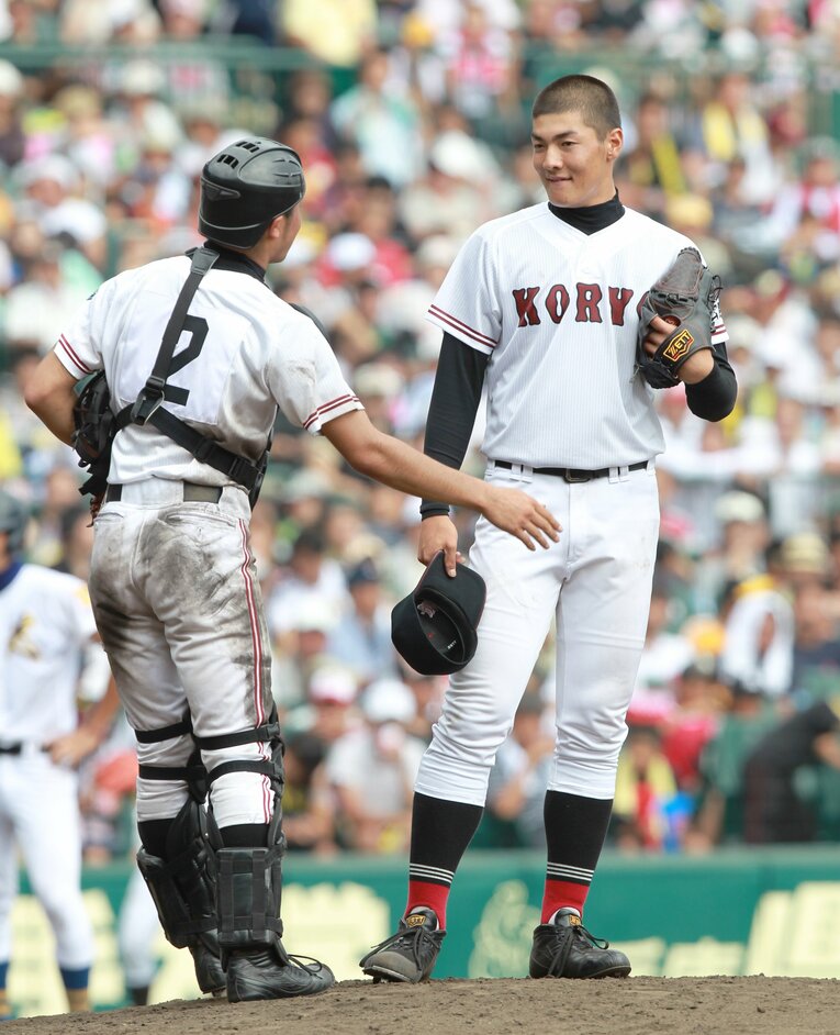 有原航平／広陵 ／ photograph by JIJI PRESS