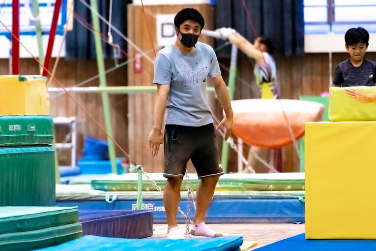 速見佑斗コーチ　©︎Takuya Sugiyama