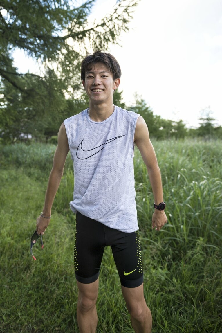 2017年の合宿での東海大・關　©Takuya Sugiyama