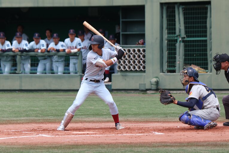 大阪桐蔭でも活躍した野間は近畿大でも1年時から主力に。最終学年の今季も活躍が期待されたのだが…？　©Fumi Sawai