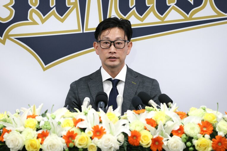 新監督に就任した岸田護氏　©︎JIJI PRESS