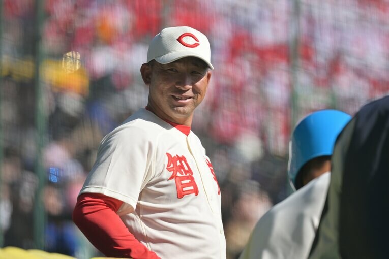 智弁和歌山を率いる中谷仁監督。夏は2年ぶりの出場となる ©Hideki Sugiyama