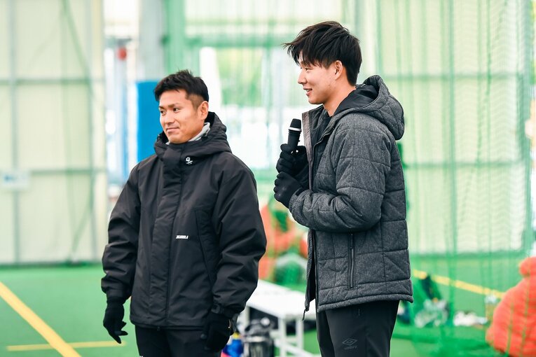 2022年東北人魂のサッカー教室　©︎Miki Sano