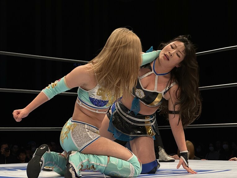 スターダムの大学生レスラー・妃南　©Norihiro Hashimoto