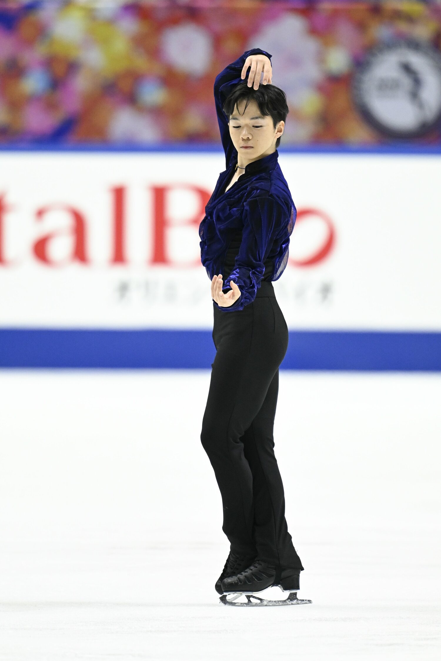 NHK杯フリーの演技　©︎Asami Enomoto