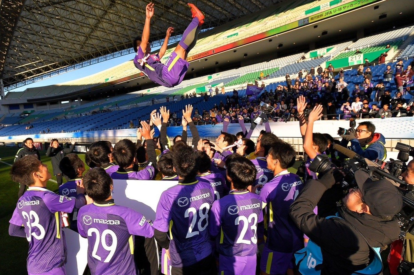 高3時にはU-18高円宮杯でも優勝。名実ともに同世代の日本一に輝いたが…/本人提供