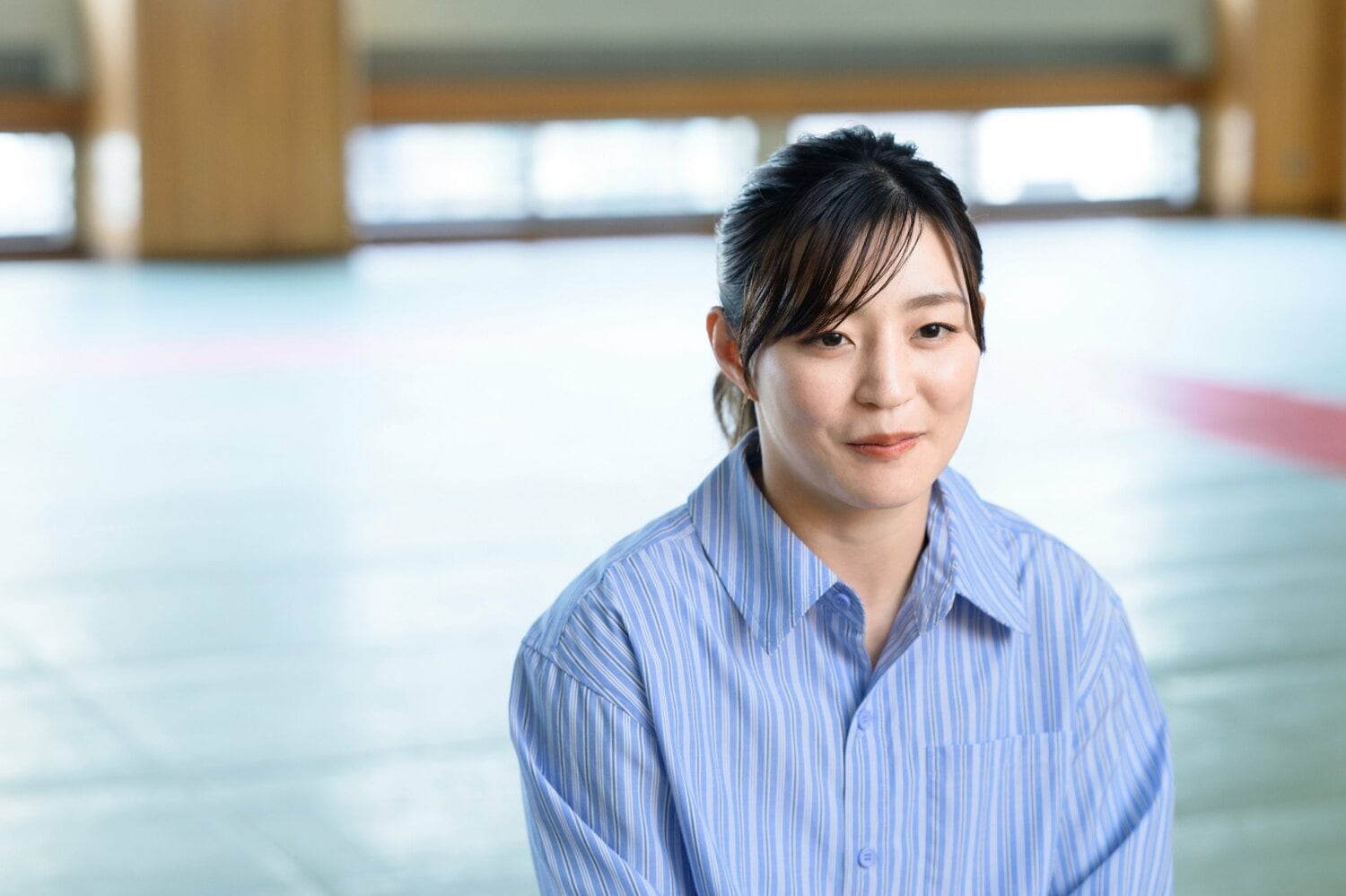 角田さんは現役時代から声の力を意識して戦っていた