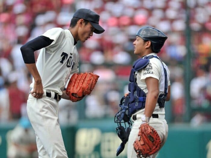 光星の田村、北條を封じた大阪桐蔭。2年生捕手・森友哉の巧みなリード。＜Number Web＞ photograph by Hideki Sugiyama