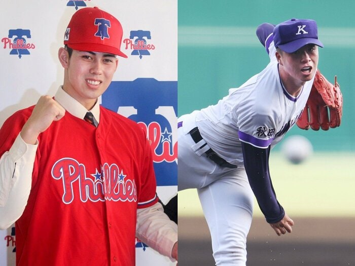「吉田輝星の弟はどこに？」「えっ、いきなりフィリーズと契約」ドラフト指名漏れ・プロ選手血縁ほか注目の高校球児の進路調査2026＜一覧リスト付＞＜Number Web＞ photograph by AFLO(L)/JIJI PRESS(R)