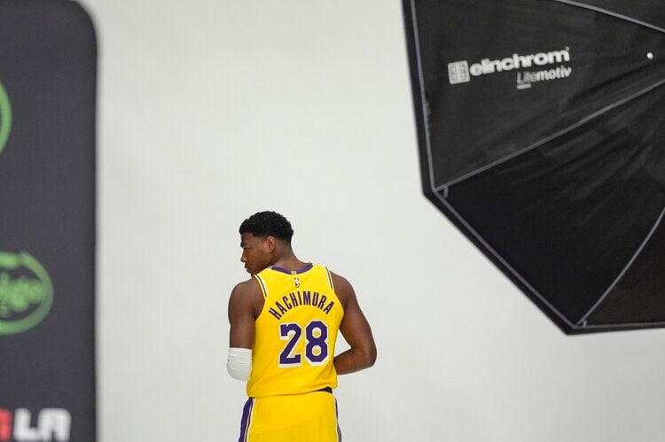 ロサンゼルス・レイカーズ28番 NBA 八村塁選手 ユニフォームS 28 Rui Hachimura @lakers ⁣ ⁣ #八村塁⁣ #ロサンゼルス