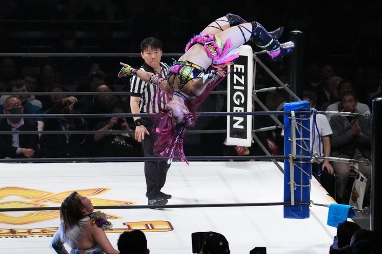 岩谷麻優 イヨ・スカイ マリーゴールド WWE ロイヤルシート特典 ポスター img_a874b5770e767b35351647354e