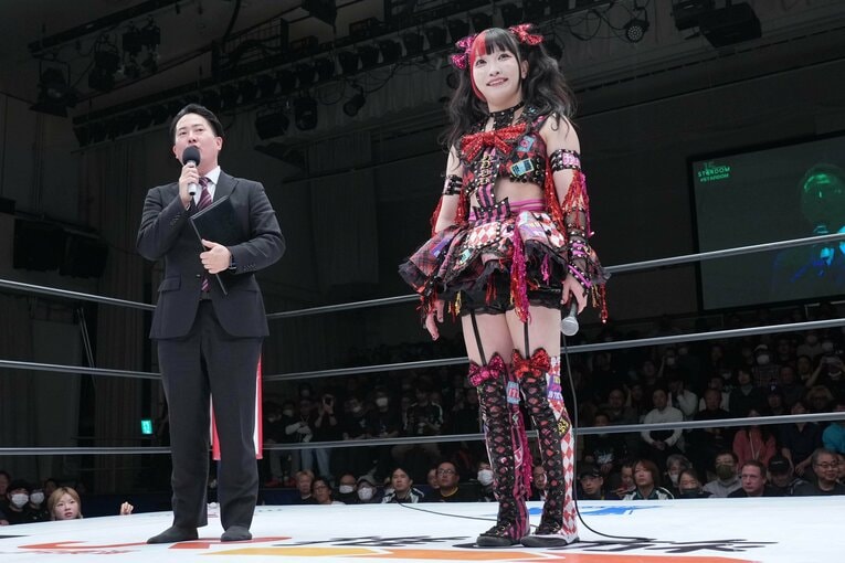 スターダムと選手契約を結んだ伊藤麻希。1月10日、後楽園ホール　©Essei Hara