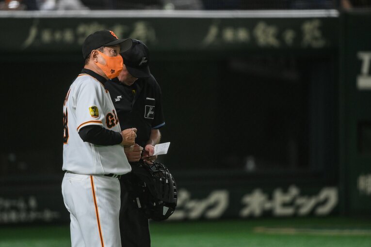 巨人・原辰徳監督　©️Nanae Suzuki