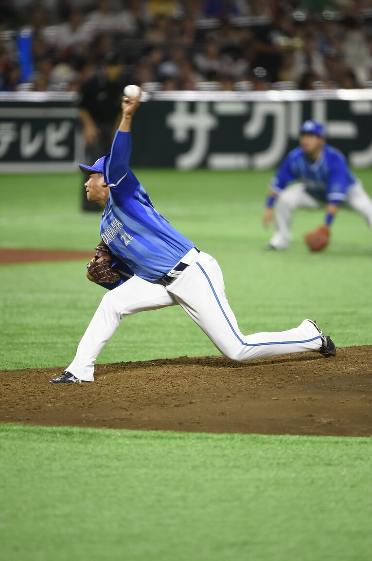 今永（2017年）　©Naoya Sanuki